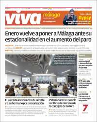 Portada de Viva Málaga (España)