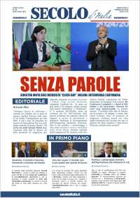 Portada de Secolo d'Italia (Italy)