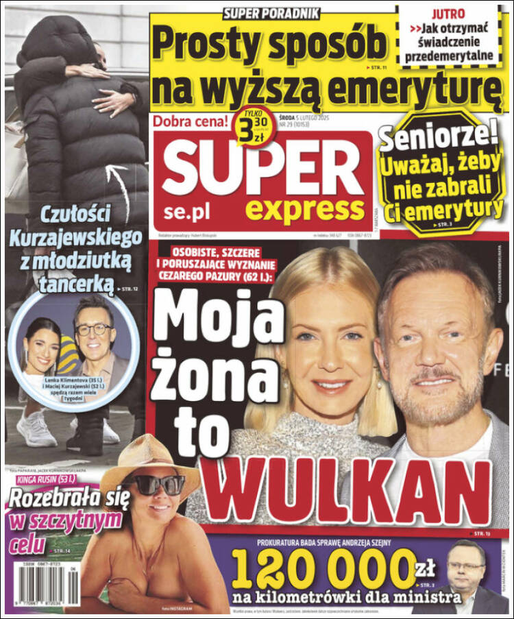 Portada de Super Express (Polonia)