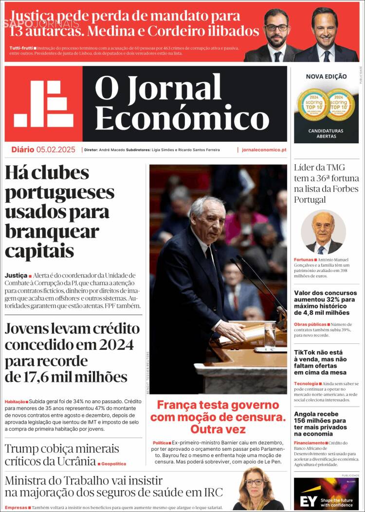 Portada de Oje (Portugal)