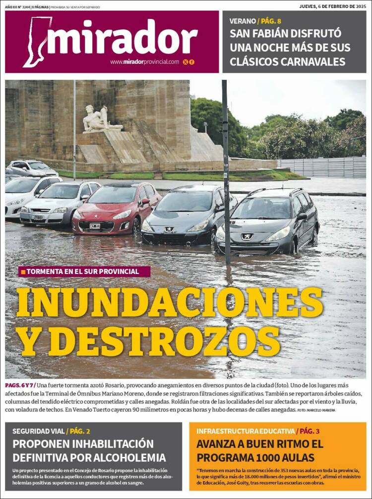 Portada de Mirador Provincial (Argentina)