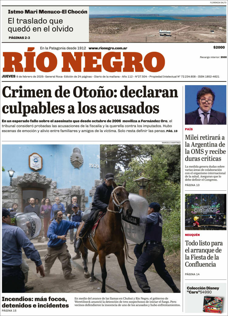 Portada de Rio Negro (Argentina)