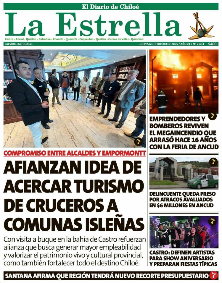 Portada de Estrella de Chiloé (Chile)