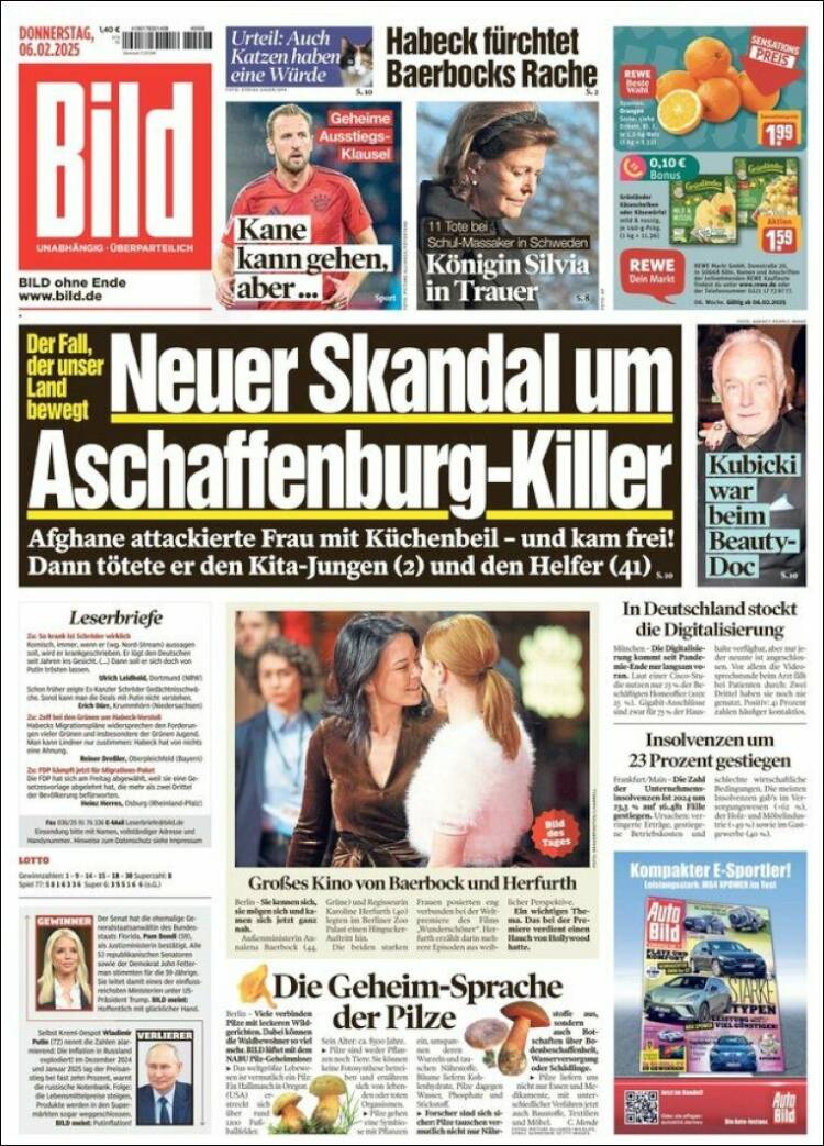 Portada de Bild (Alemania)