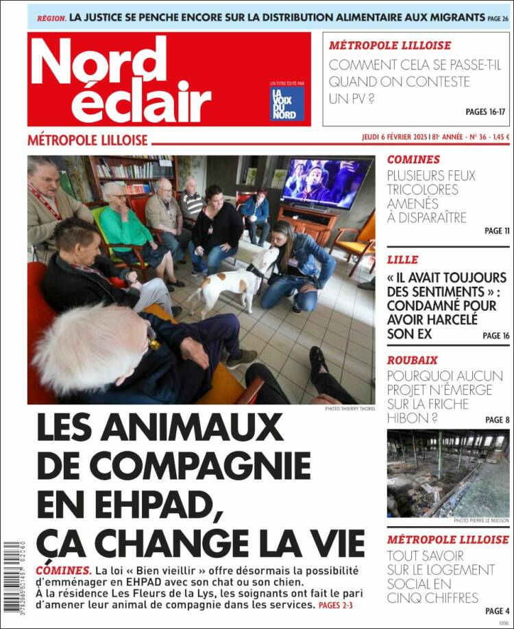 Portada de Nord Éclair (Francia)