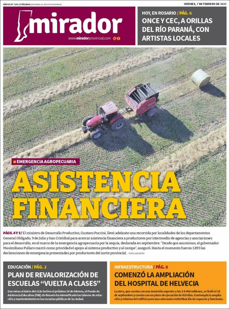 Portada de Mirador Provincial (Argentina)