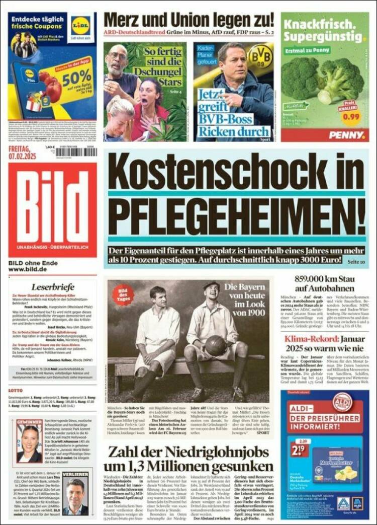Portada de Bild (Alemania)
