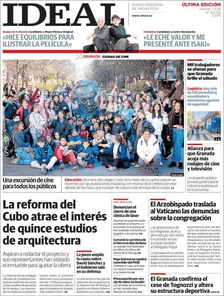 Portada de Ideal (España)