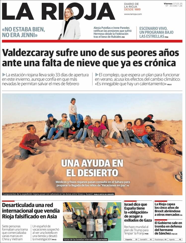 Portada de La Rioja (España)