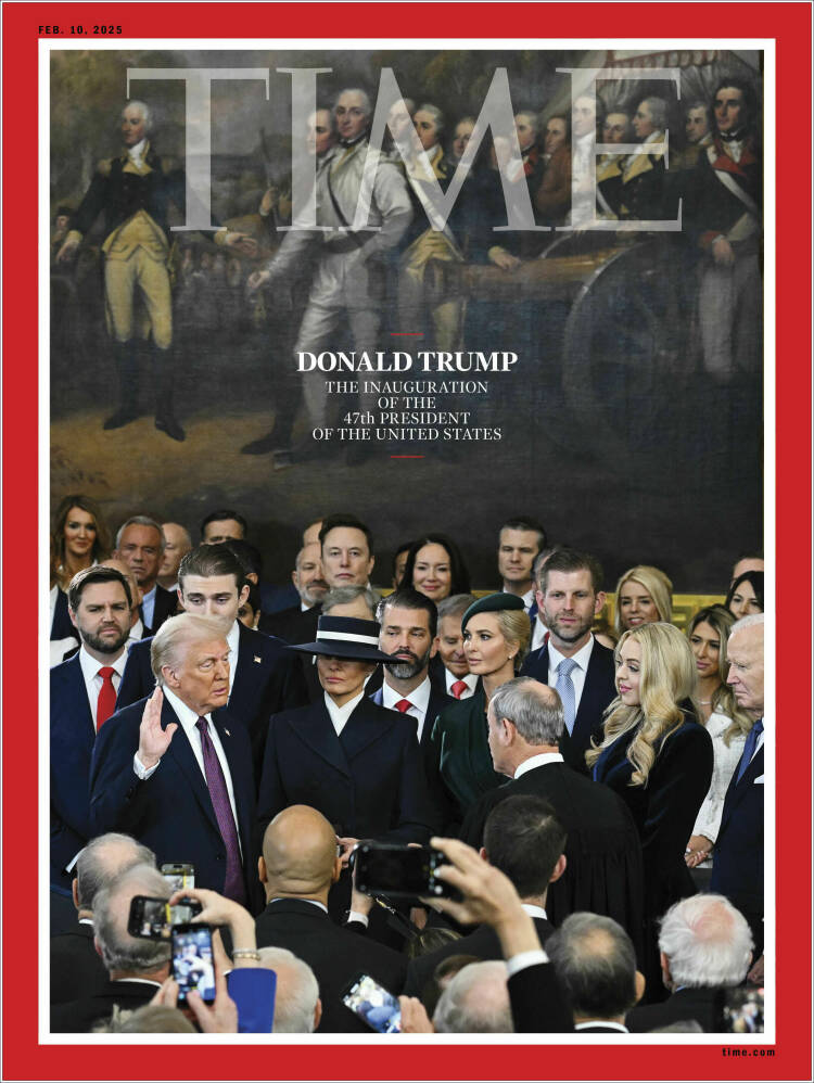 Portada de Time Magazine (Europa)