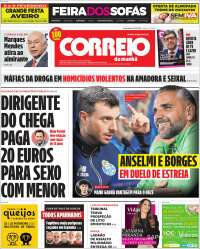 Portada de Correio da Manhã (Portugal)