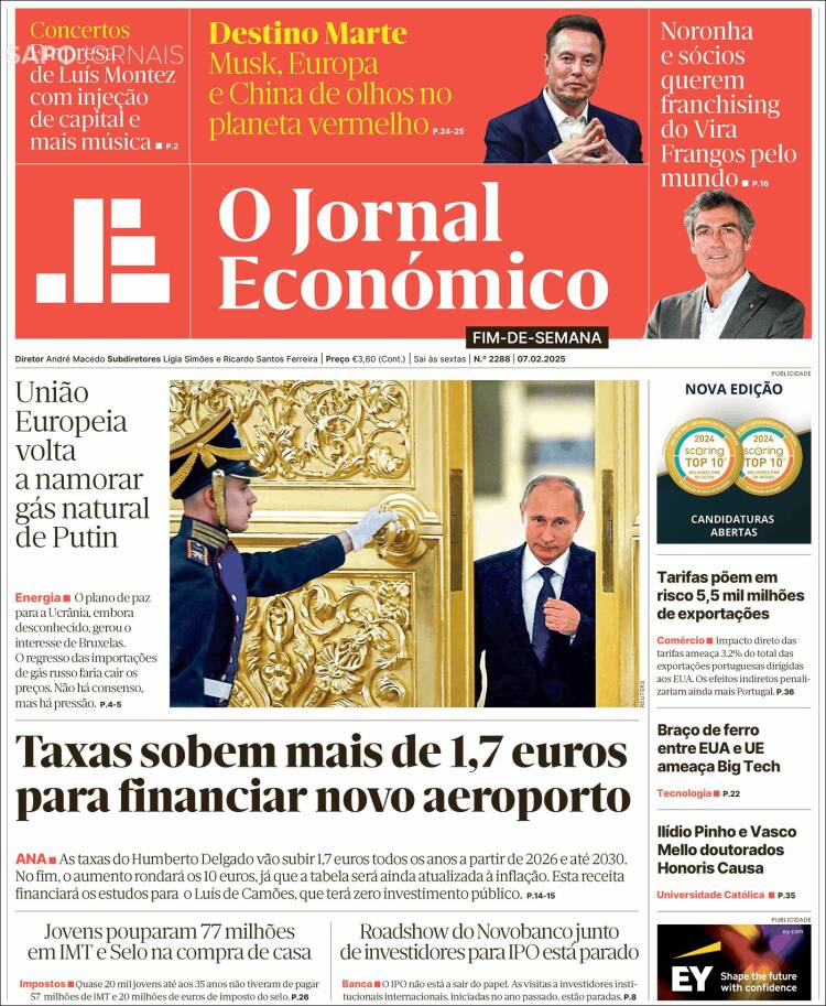 Portada de Oje (Portugal)