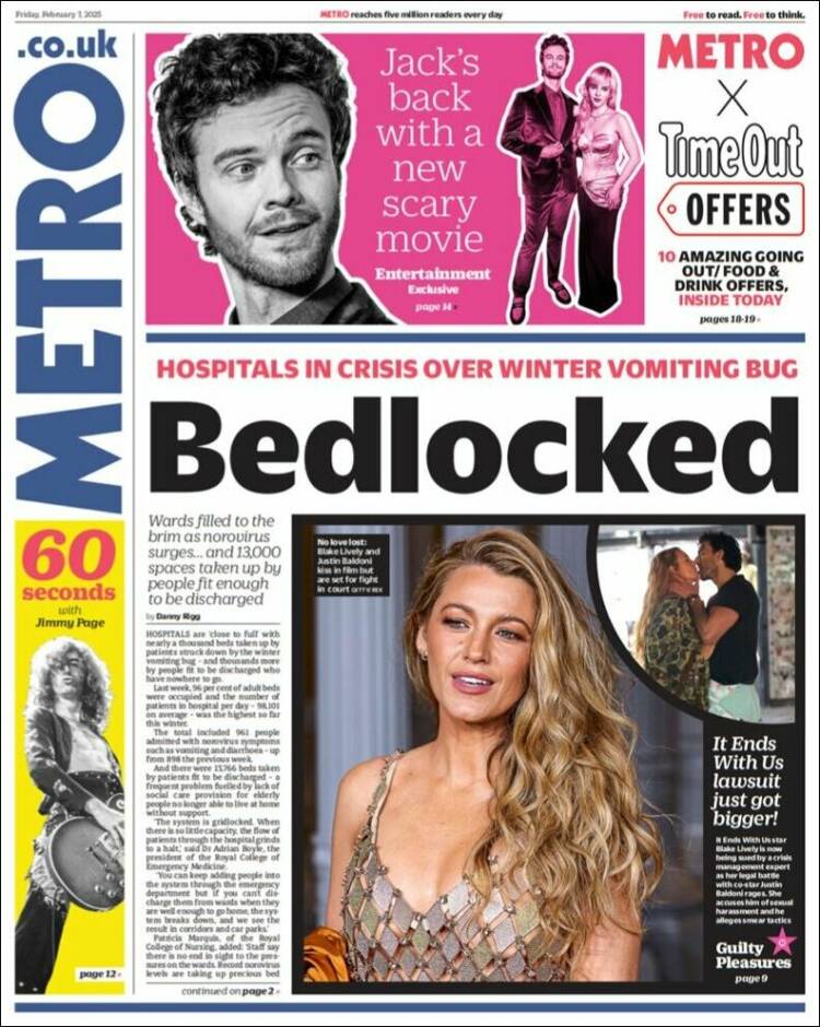 Portada de Metro (United Kingdom)