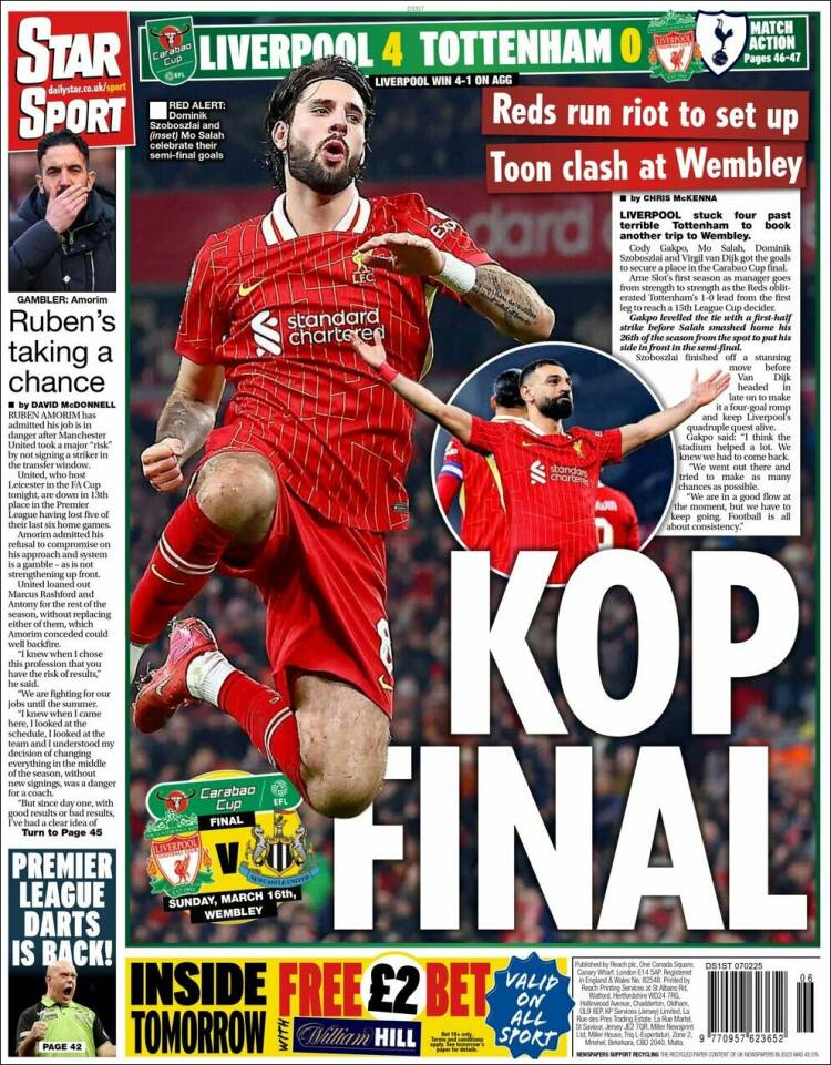 Portada de Star Sport (Reino Unido)