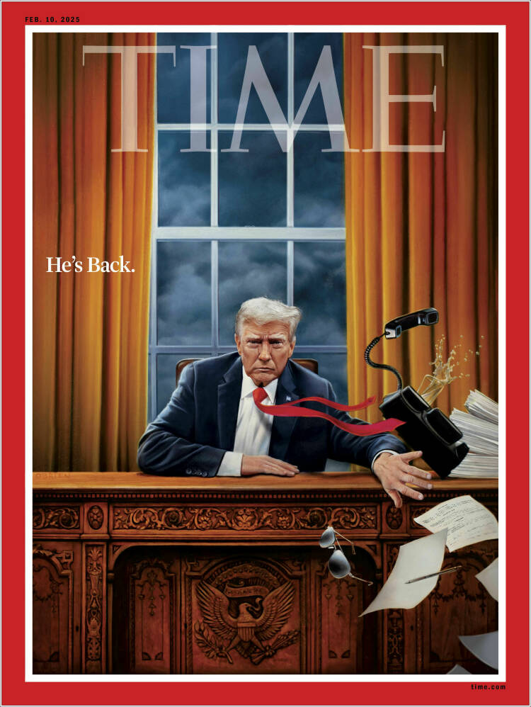 Portada de Time Magazine (USA)