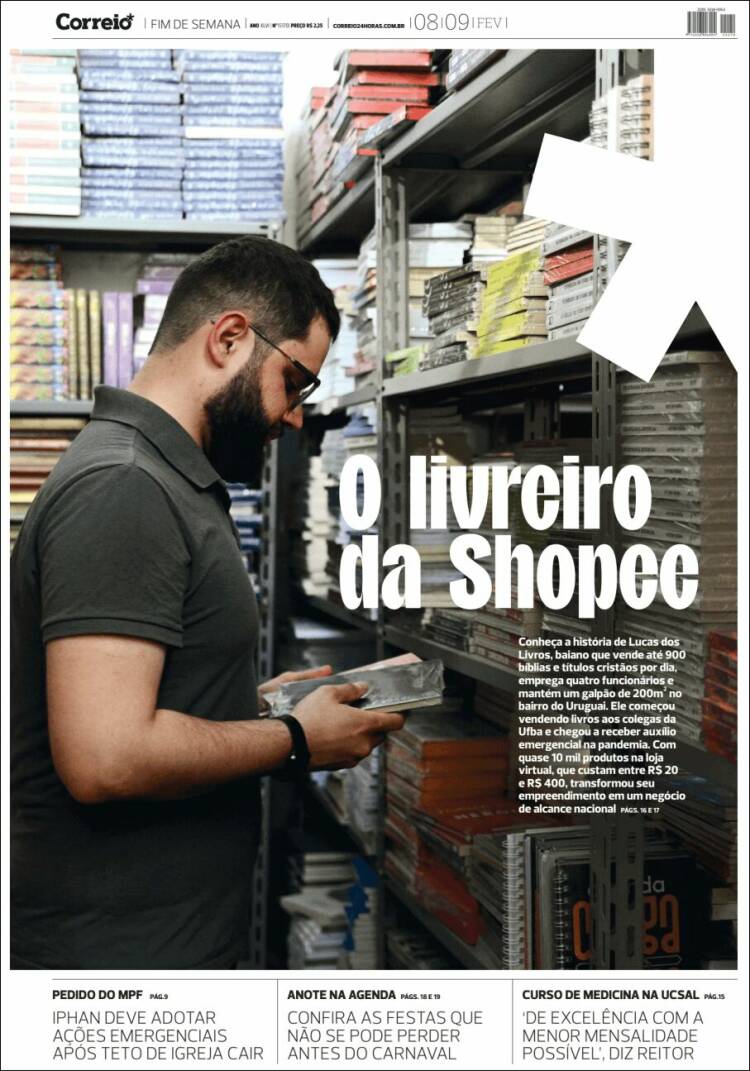 Portada de Correio* (Brasil)