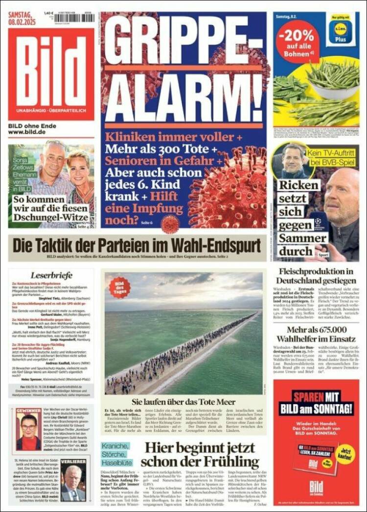 Portada de Bild (Alemania)