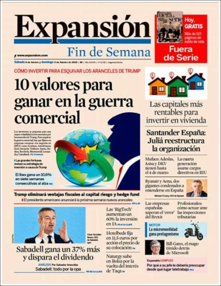 Portada de Expansión (Espa&ntilde;a)