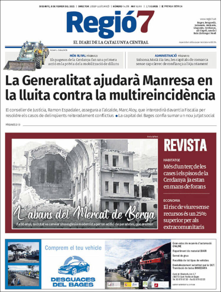 Portada de Regio7 (España)