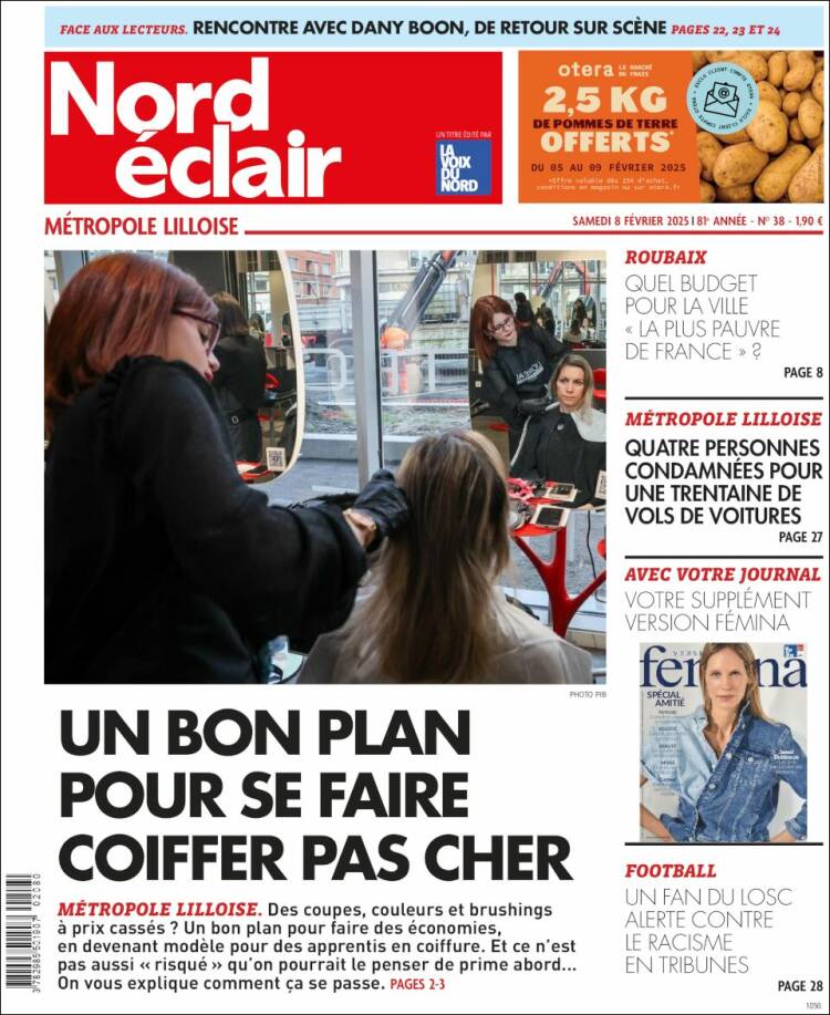 Portada de Nord Éclair (Francia)
