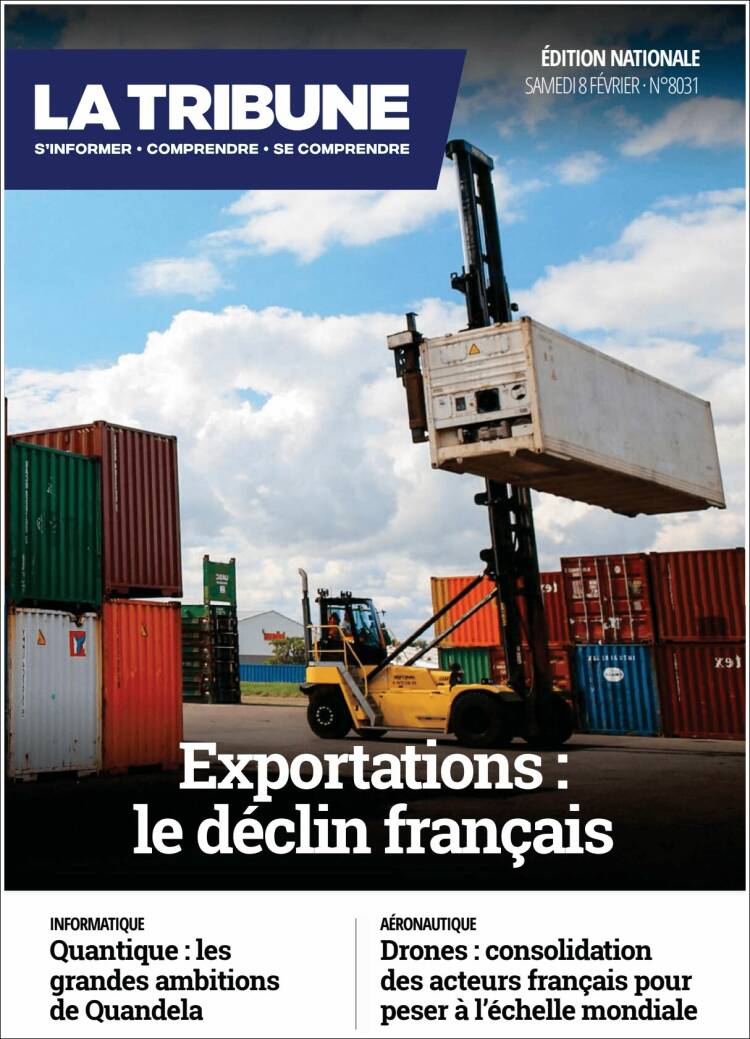 Portada de La Tribune (Francia)