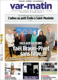 Portada de Var-Matin (Francia)