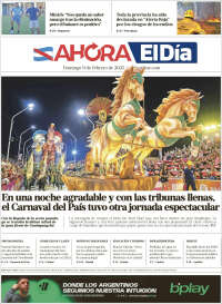 Portada de El Día de Gualeguaychú (Argentine)