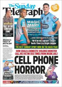 Portada de The Daily Telegraph (Australia)