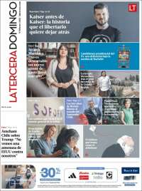 Portada de La Tercera (Chile)