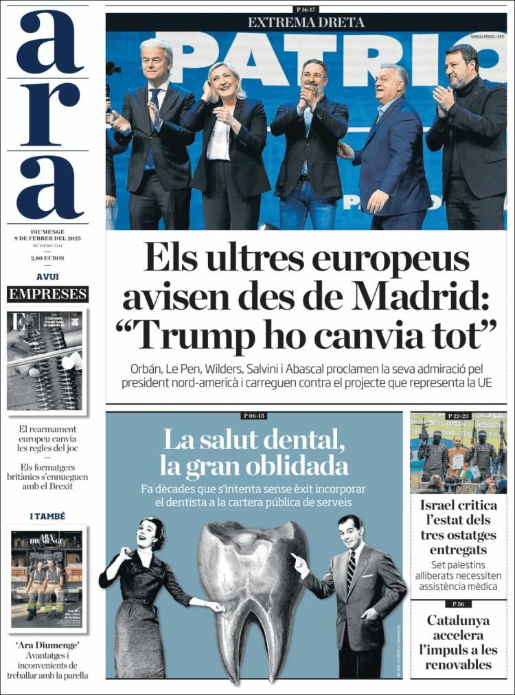 Portada de Ara (España)