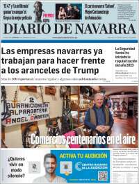 Portada de Diario de Navarra (Spain)