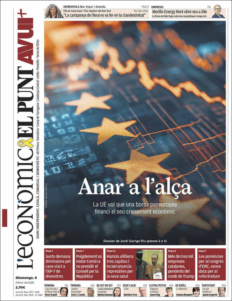 Portada de El Punt Avui (Spain)