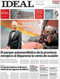 Portada de Ideal Almeria (Spain)