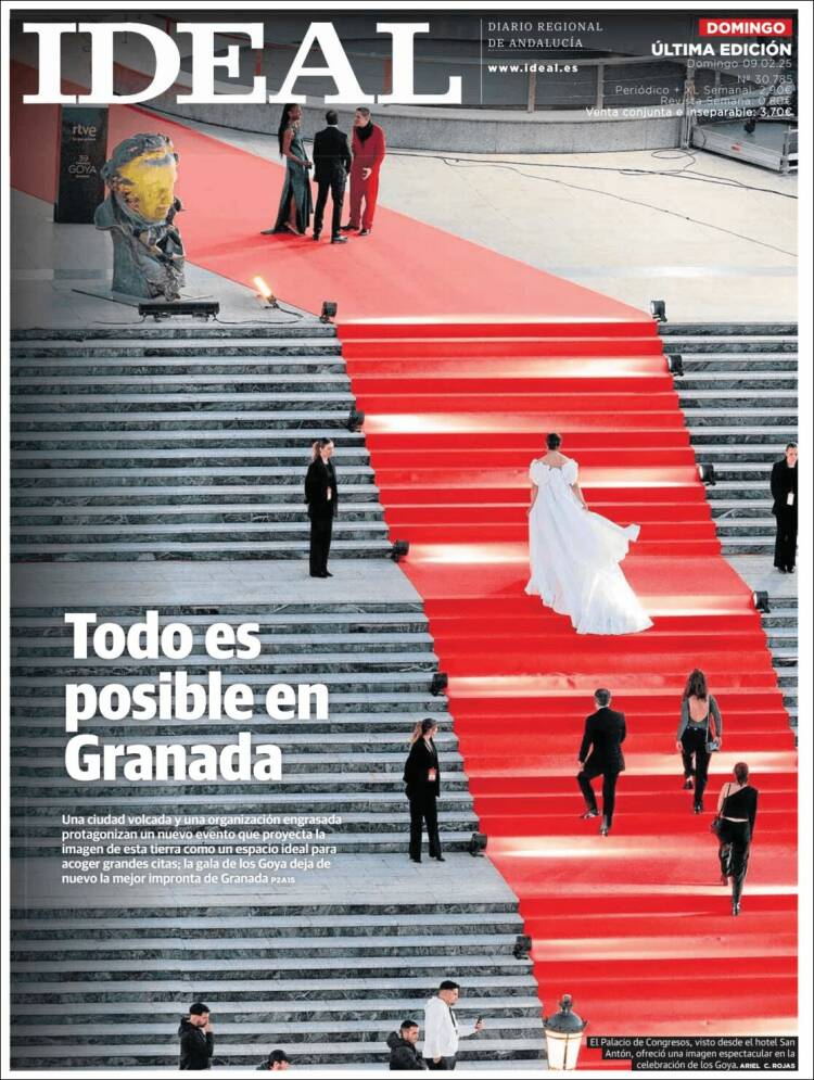 Portada de Ideal (Espagne)