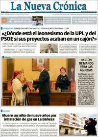 Portada de La Nueva Crónica (España)