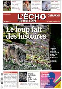 Portada de L'Echo Républicain (Francia)