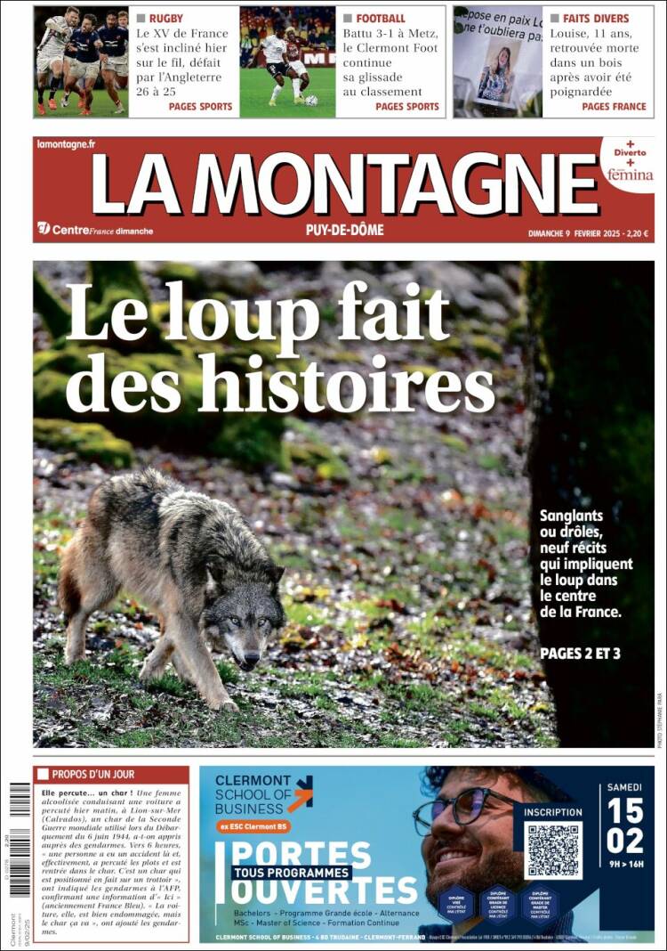 Portada de La Montagne (France)