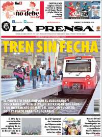 Portada de La Prensa (Mexique)