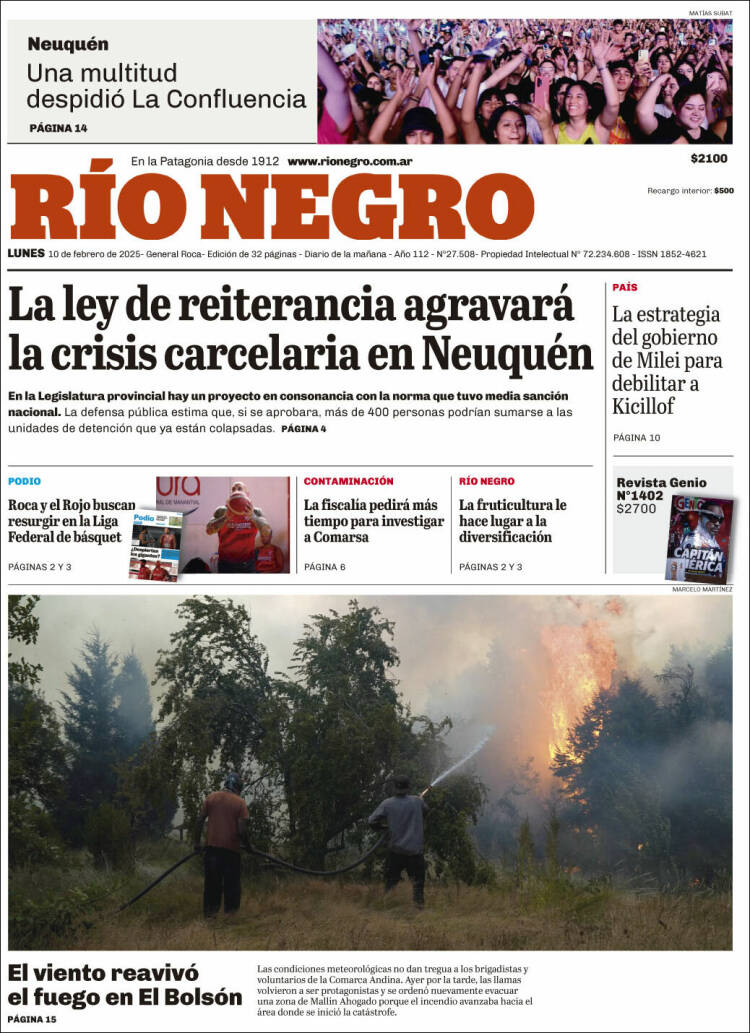 Portada de Rio Negro (Argentina)