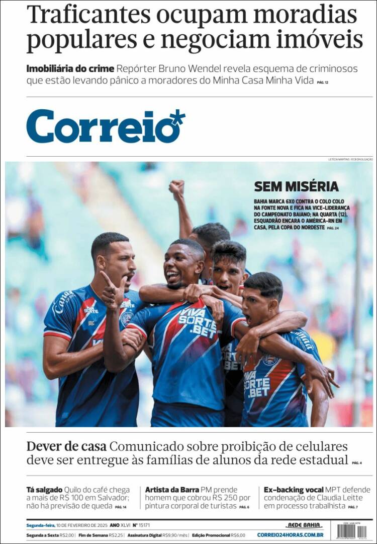 Portada de Correio* (Brasil)