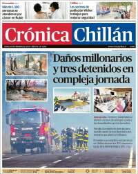 Portada de Crónica Chillán (Chili)