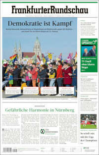 Portada de Frankfurter Rundschau (Germany)