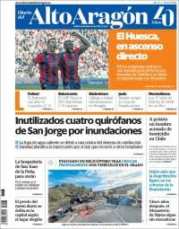 Portada de Diario del AltoAragón (Spain)