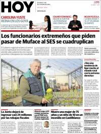 Portada de Hoy - Badajoz (España)