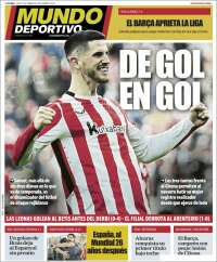 Portada de Mundo Deportivo Bizkaia (Espagne)