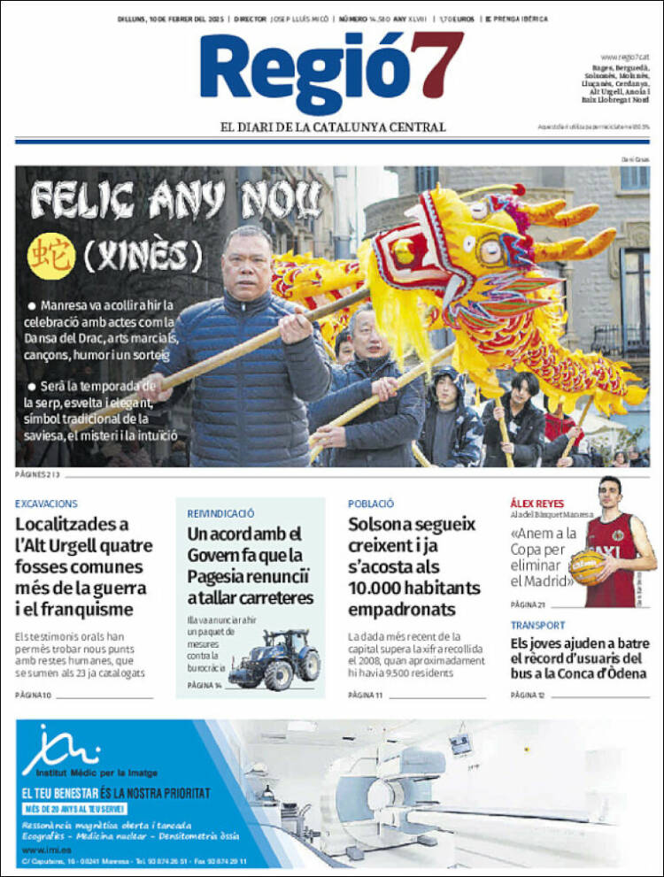 Portada de Regio7 (España)