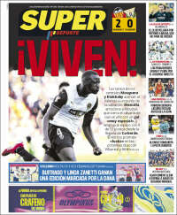 Portada de Superdeporte (Espagne)