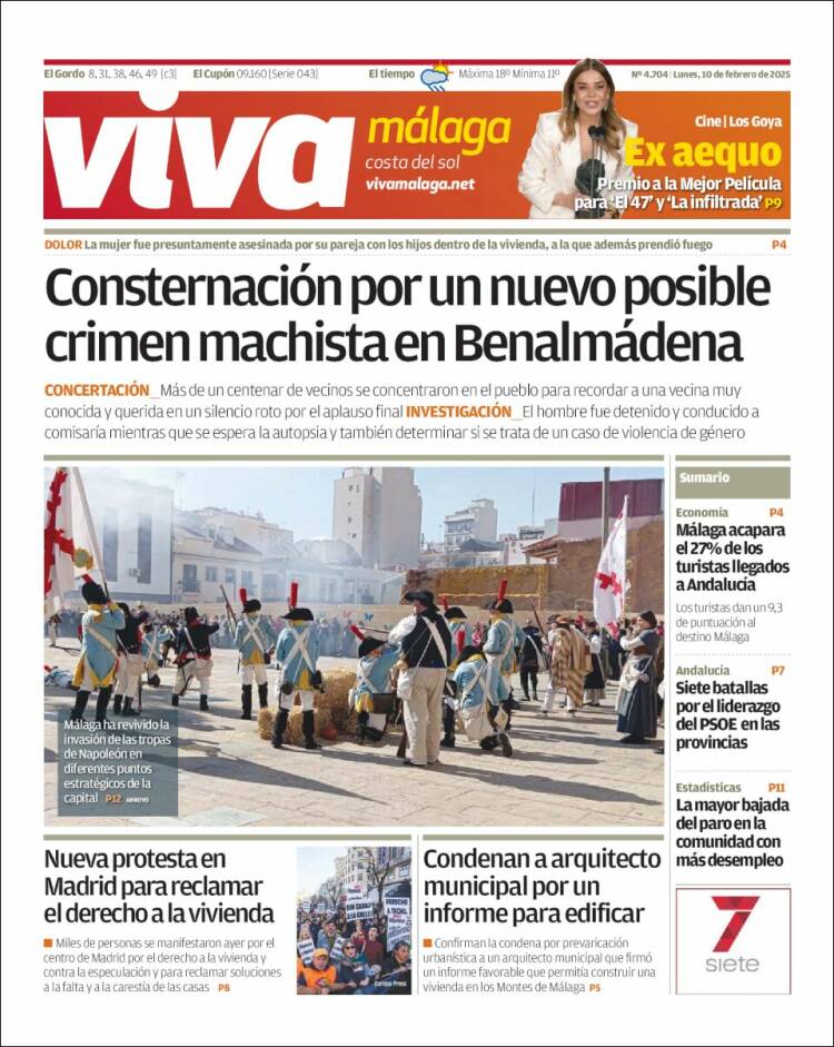 Portada de Viva Málaga (Spain)