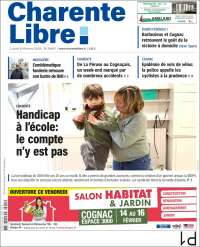 Portada de Charente Libre (France)