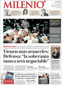 Portada de Milenio (México)